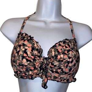 Sun Dazed 32 DD halter style bikini top only